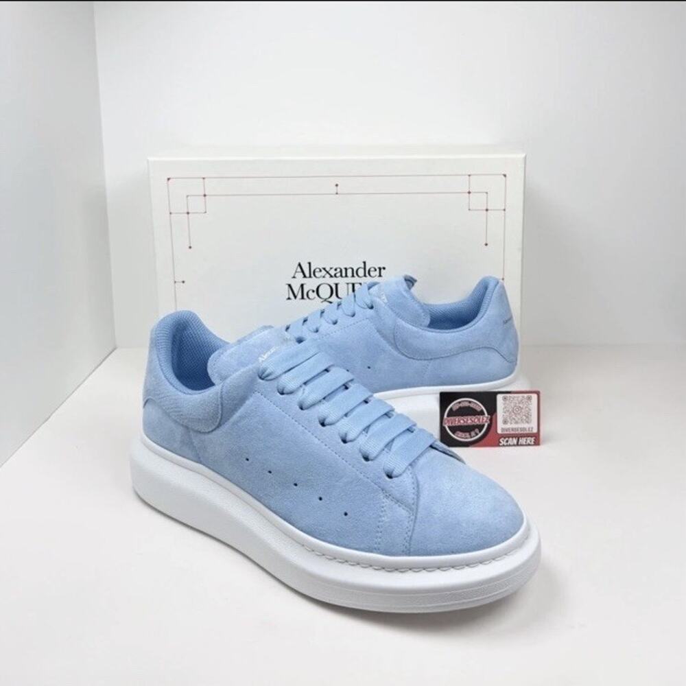 Size 47EU/14US - Alexander McQueen Oversized Blue Sneakers🥶 NEW/RETAIL $750!